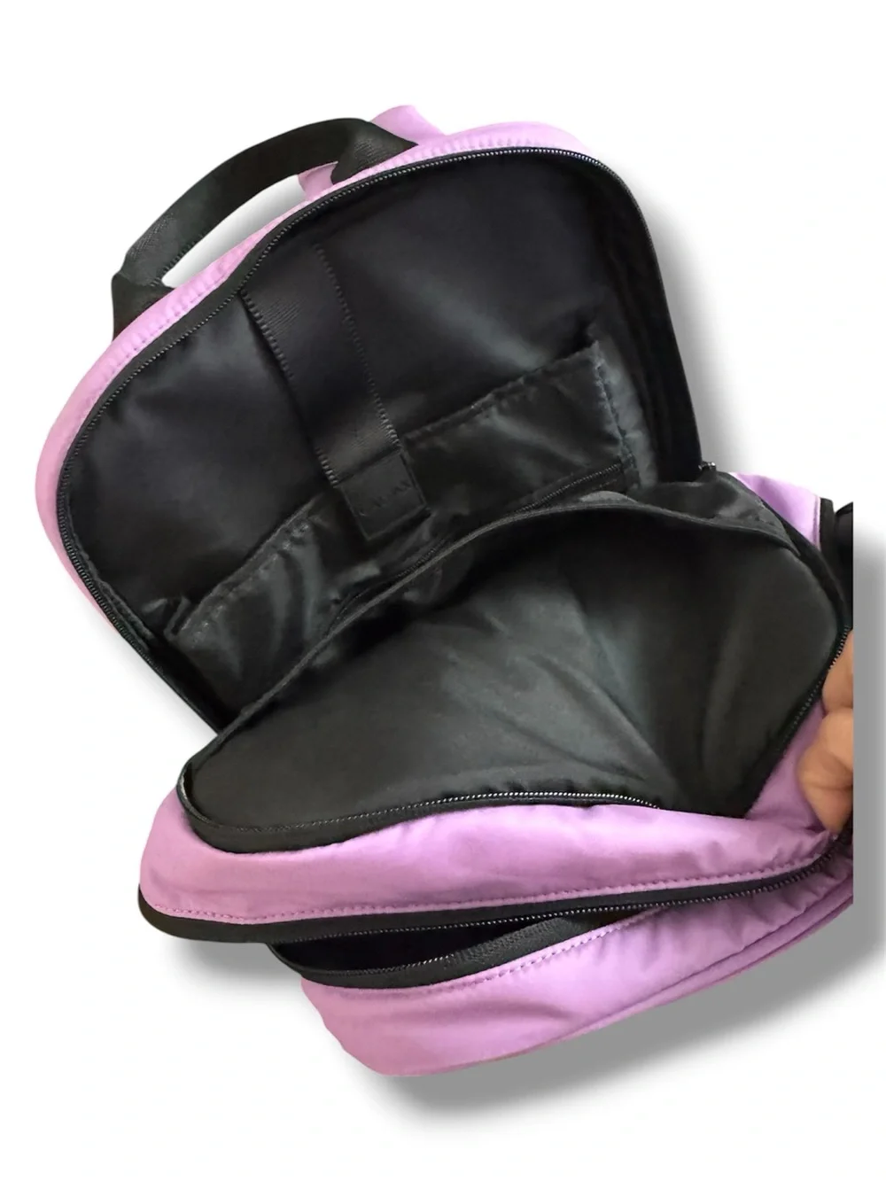 Calpak Luka 15 in Laptop Backpack Padded Travel Work School Bag Luggage Lilac